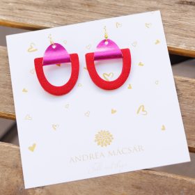 Breeze Metál lila - piros félkör