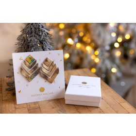   Főnix - RAGYOGÁS- arany csillogással - kézműves design fülbevaló