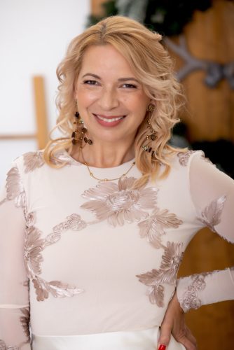 Harmonia Pearl Edition - arany pöttyös fülbevaló