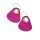 Rockrings - élénk hideg metál pink